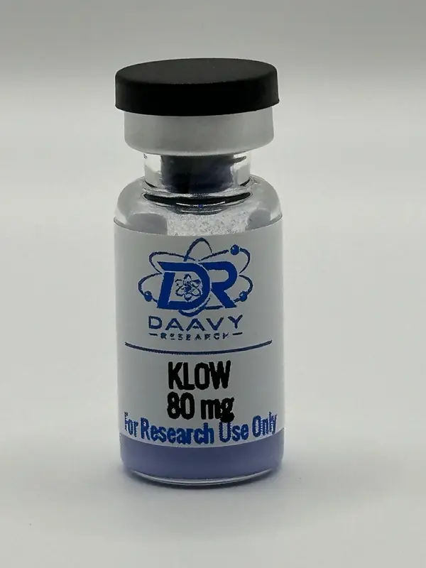 DAAVY Research KLOW 80 mg laboratory research vial